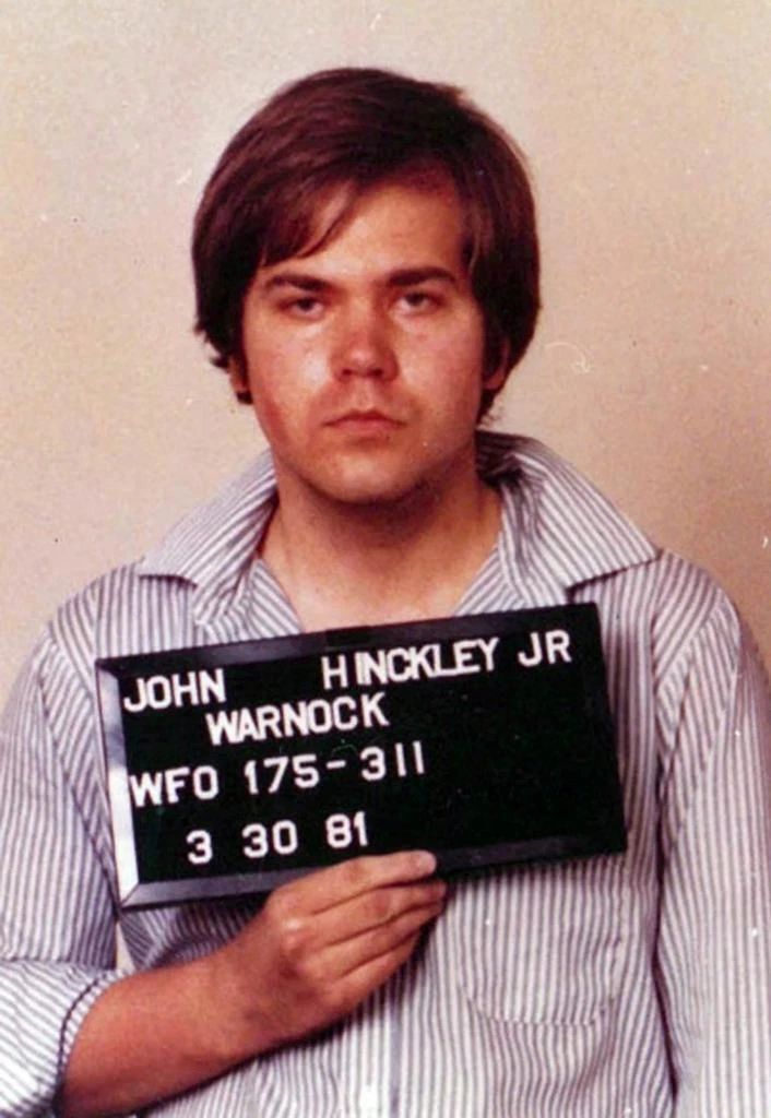 John Hinckley Mugshot Shot President Ronald Reagan Poster Picture Photo