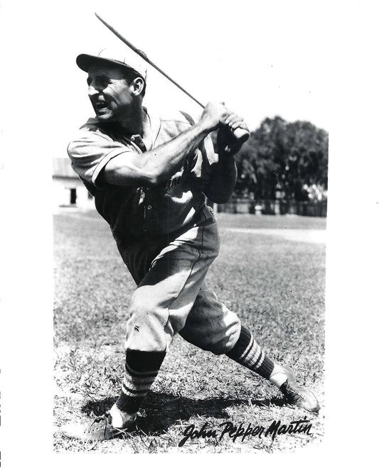 John Pepper Martin Keychain St. Louis Cardinals Baseball Picture Mlb