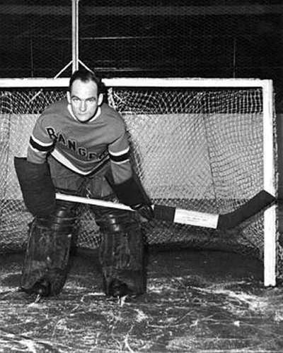John Roach Magnet New York Rangers Ny Picture Hockey Nhl In Goal