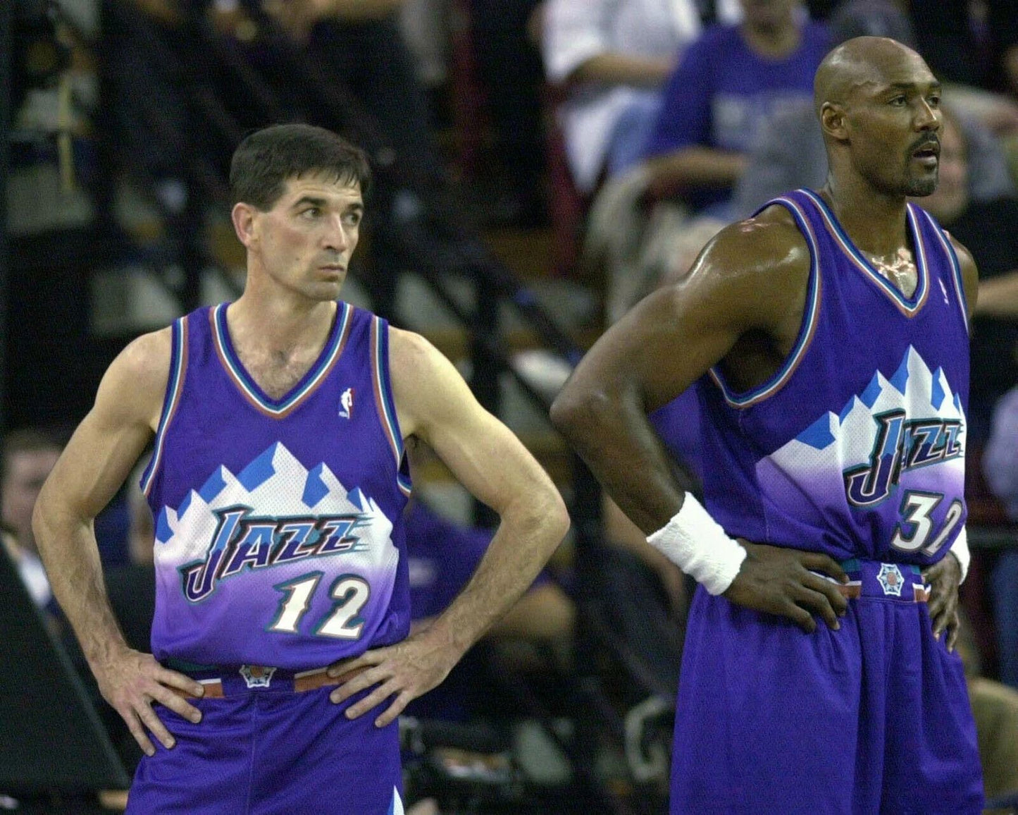 John Stockton & Karl Malone Photo Utah Jazz Basketball Picture Nba