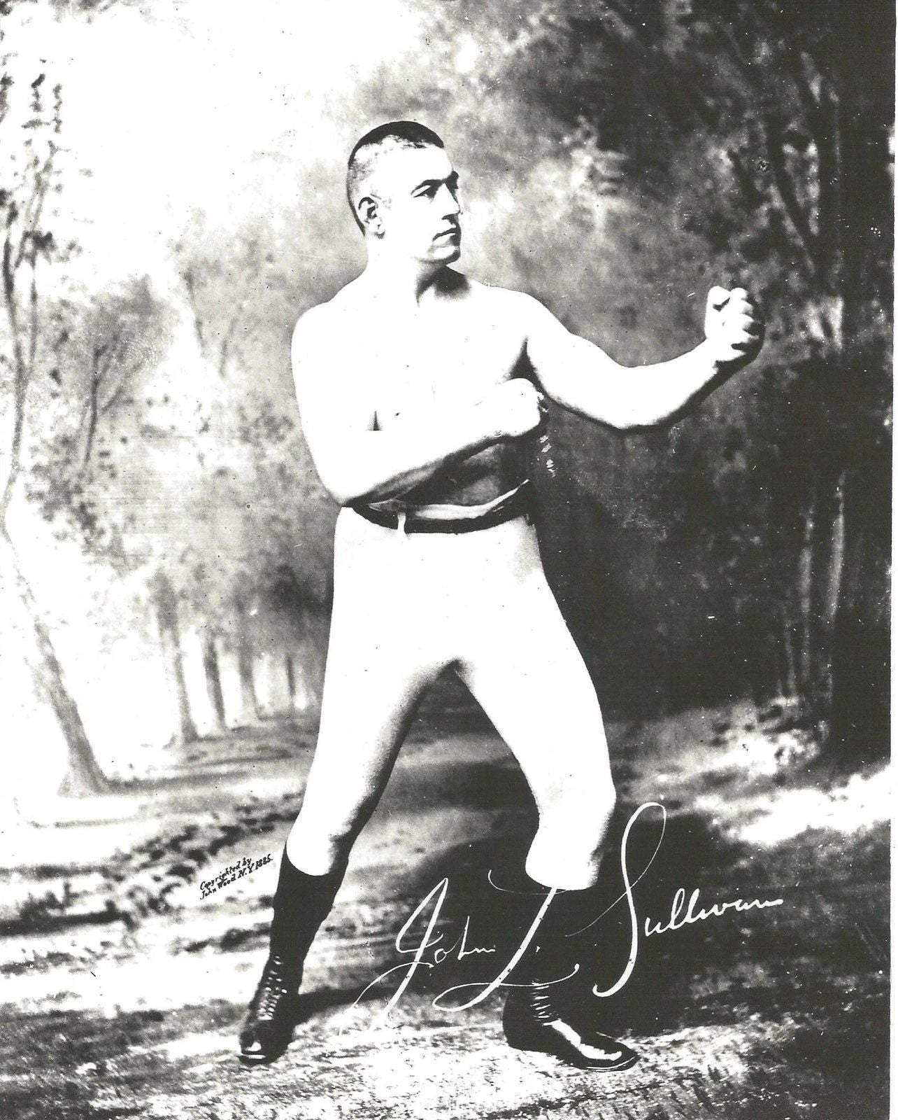 John Sullivan Photo Boxing Picture 300 Piece Jigsaw Puzzle