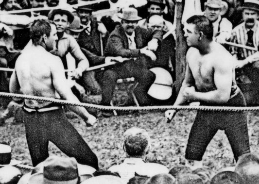 John Sullivan Magnet Boxing Picture Ring Action