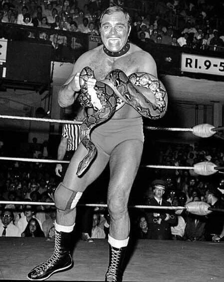 John Tolos Magnet Wrestling Picture Nwa W Snake