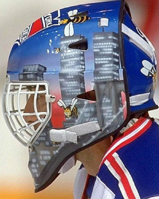 John Vanbiesbrouck Photo New York Rangers Ny Picture Hockey Nhl Close