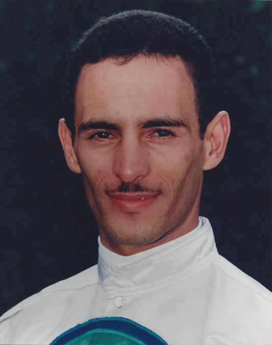 John Velazquez Keychain Horse Racing Picture Jockey