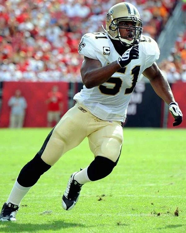 Jonathan Vilma Keychain New Orleans Saints Football Picture Nfl
