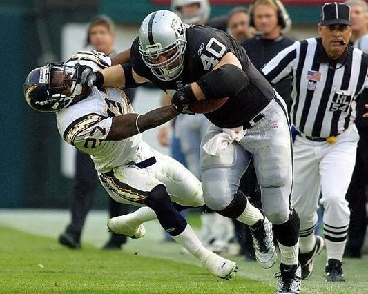 Jon Ritchie Photo Oakland Raiders Football Picture Nfl Game Action