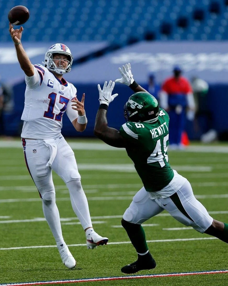 Josh Allen Keychain Buffalo Bills Picture Nfl Football Vs Jets