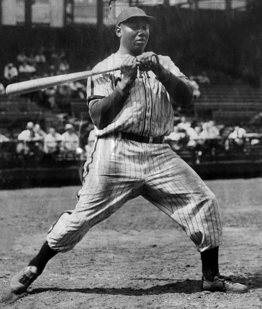 Josh Gibson Homestead Grays Negro League Baseball At Bat 300 Piece Jigsaw Puzzle