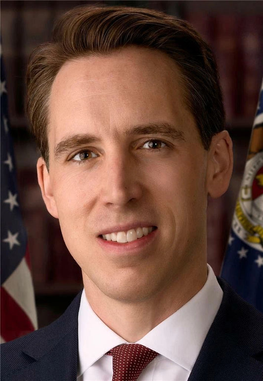 Josh Hawley Republican Us Senator From Missouri Portrait Picture Magnet Magnet