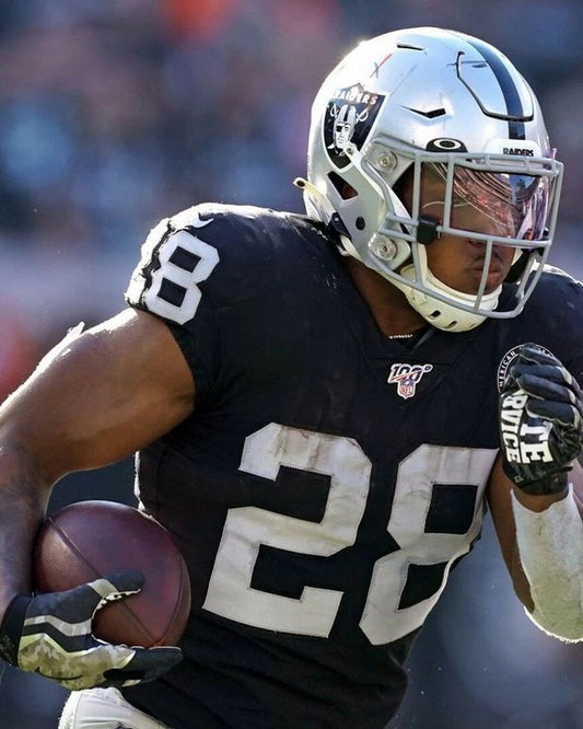 Josh Jacobs Magnet Las Vegas Oakland Raiders Picture Nfl Close Up Action