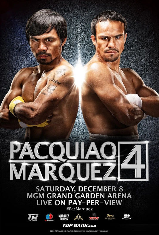 Juan Manuel Marquez V Manny Pacquiao 4 Keychain Boxing Picture