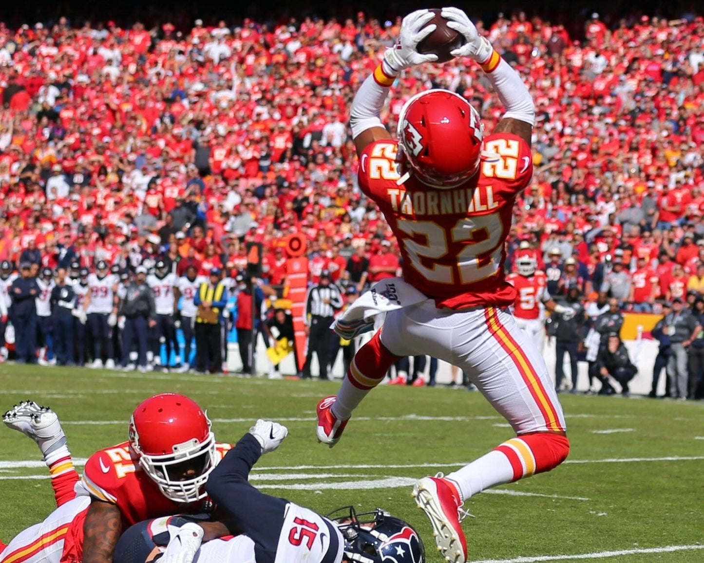 Juan Thornhill Photo Kansas City Chiefs Kc Picture Nfl Football Vs Texans