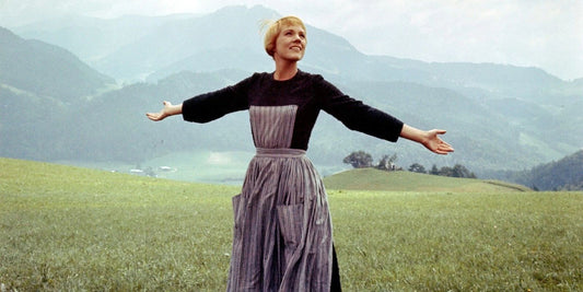 Julie Andrews In Movie The Sound Of Music Picture Keychain Print