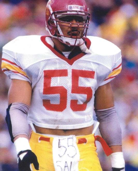 Junior Seau Keychain Usc Trojans Picture Ncaa Football