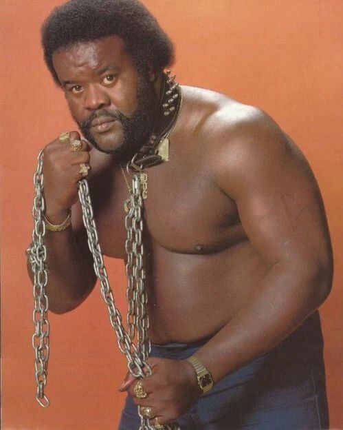 Junkyard Dog Keychain Wrestling Picture Wwf
