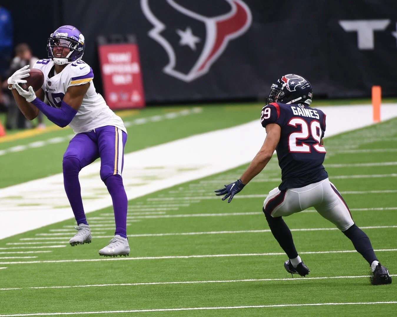 Justin Jefferson Photo Minnesota Vikings Picture Vs Texans