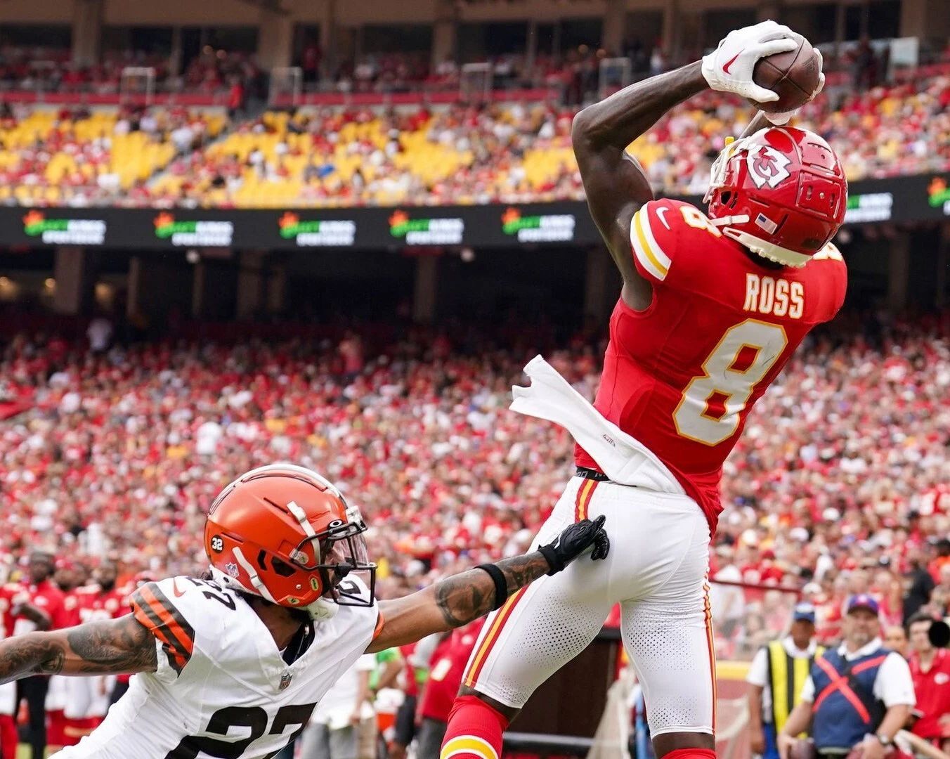 Justyn Ross Photo Kansas City Chiefs Kc Picture Nfl Football