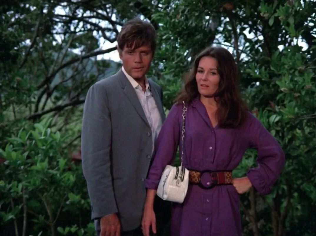 Jack Lord & Marj Dusay In Tv Show Hawaii Five O Picture Photo Print