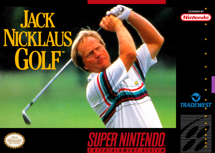 Jack Nicklaus Golf (Usa) Snes Print Poster