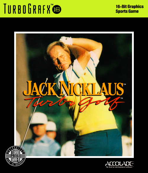Jack Nicklaus Turbo Golf Turbografx 16 Keychain