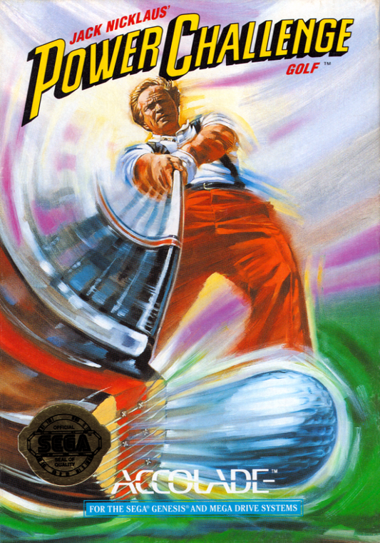 Jack Nicklaus Power Challenge Golf (Usa) Genesis Print Poster