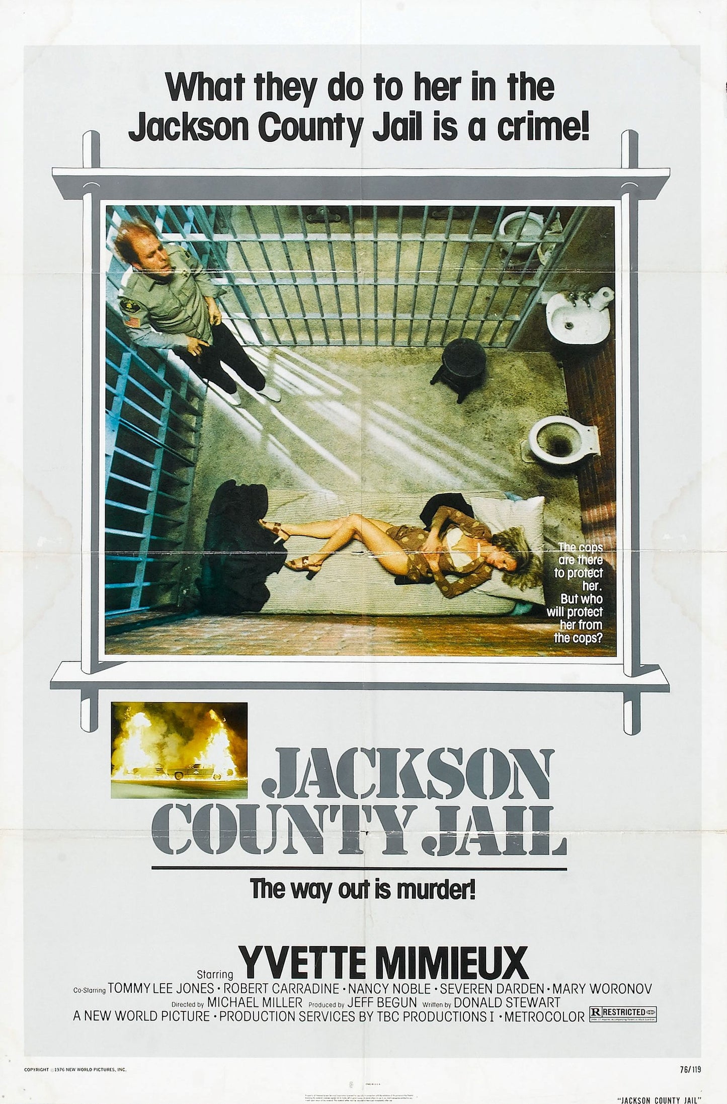 Jackson County Jail Magnet 01 Movie Magnet