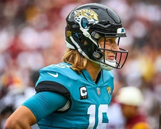 Jacksonville Jaguars Trevor Lawrence Glossy Magnet Print Football Magnet