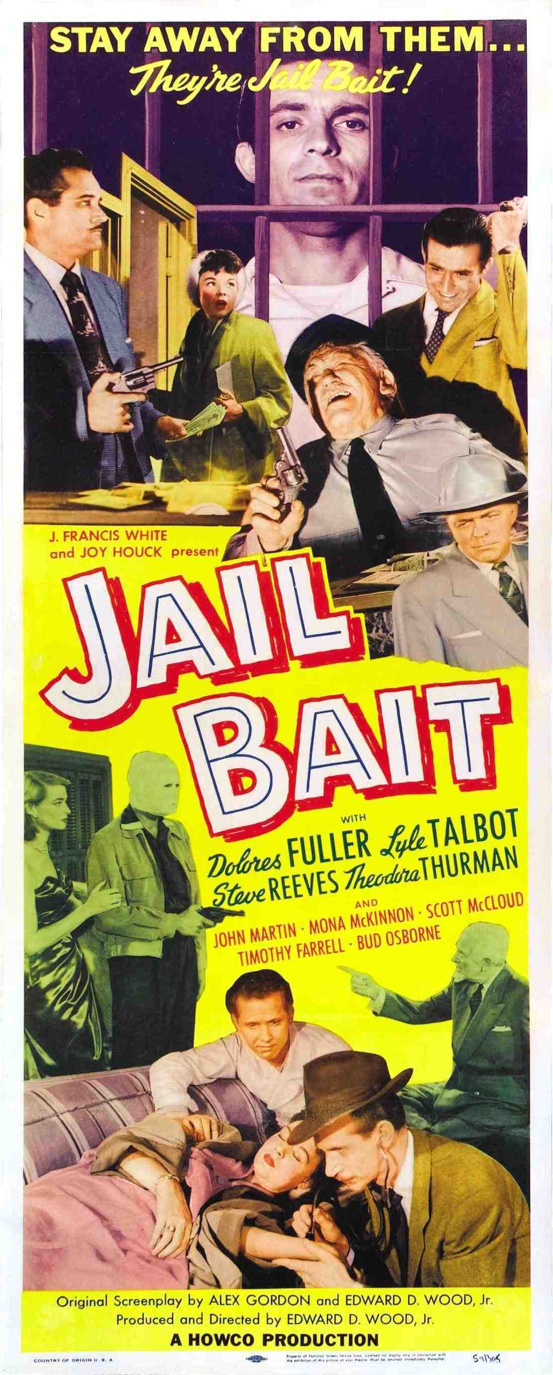 Jail Bait 1954 Magnet 02 Movie Magnet