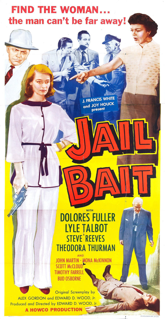 Jail Bait 1954 Magnet 03 Movie Magnet