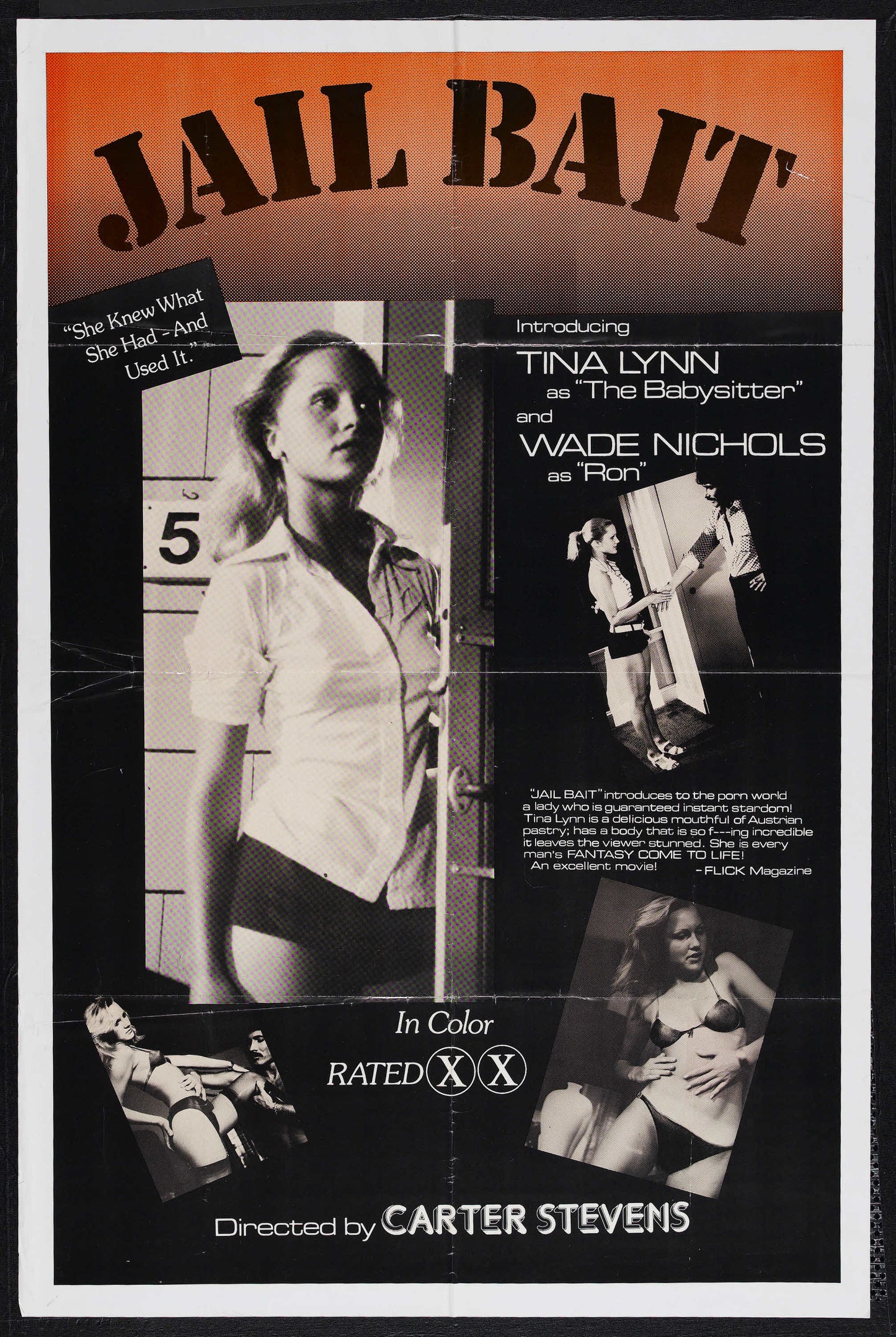 Jail Bait 1976 Magnet 01 Movie Magnet