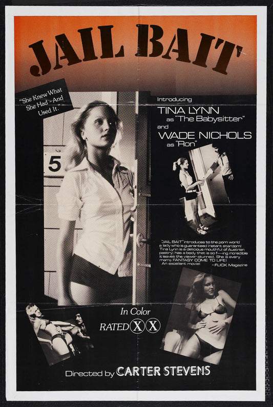 Jail Bait 1976 Magnet 01 Movie Magnet