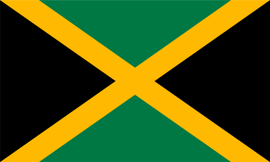 Jamaica Flag Print Poster