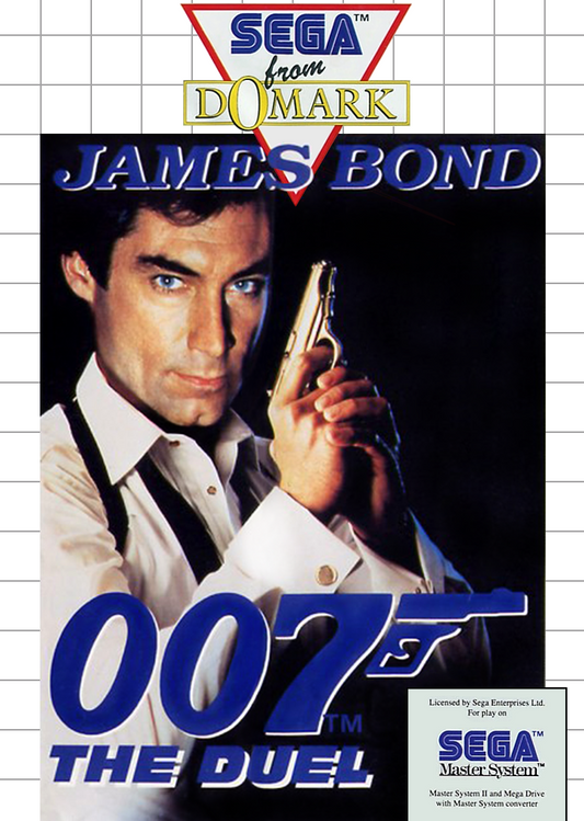James Bond 007 The Duel Sega Master System Print Poster