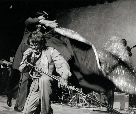 James Brown Godfather Of Soul Performance Picture Keychain Print