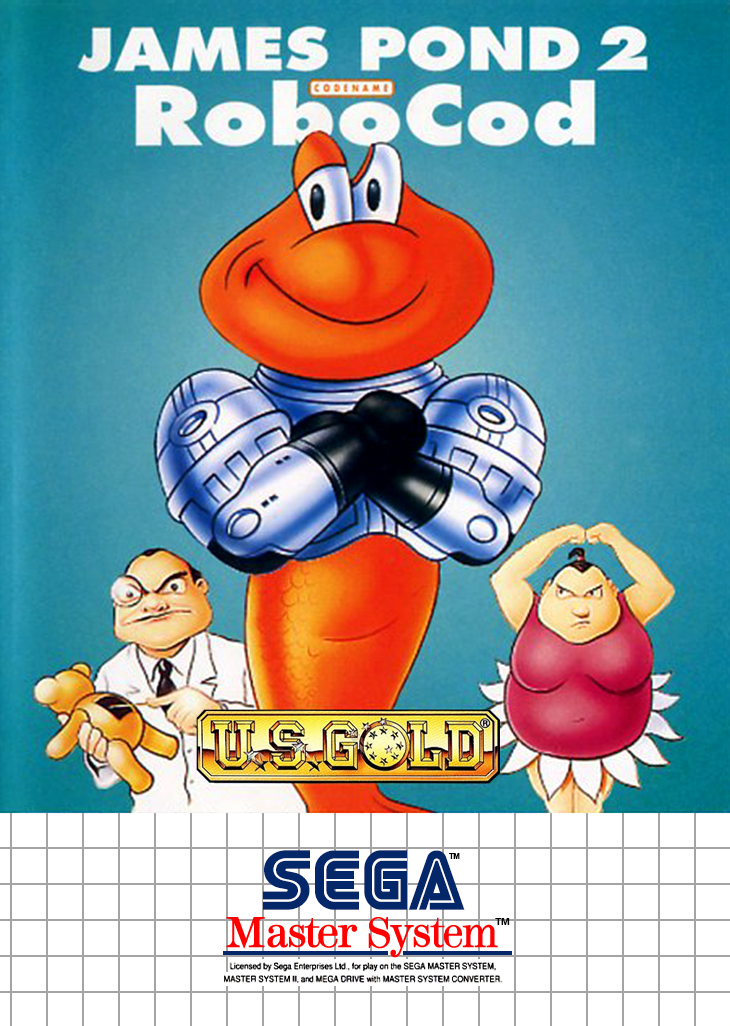 James Pond 2 Codename Robocod Sega Master System Print Poster