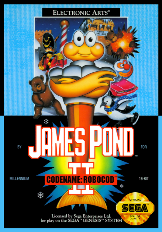 James Pond 2 (Usa) Genesis Print Poster