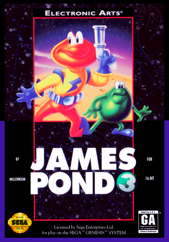 James Pond 3 (Usa) Genesis Keychain