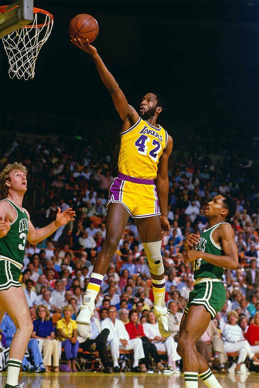 James Worthy Los Angeles Basketball Player Wall Art Home Poster