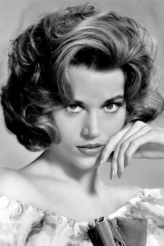 Jane Fonda Actress Political Activist Painting Print Wall Art Poster