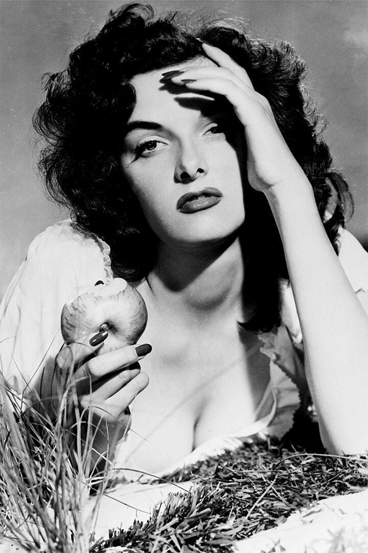 Jane Russell Pinup Jigsaw Puzzle Print Canvas Jigsaw Puzzle