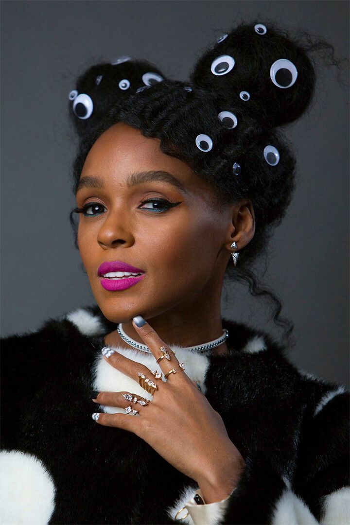Janelle Monae Celebrity Actor Singeer Idol Wall Art Home Decor Poster