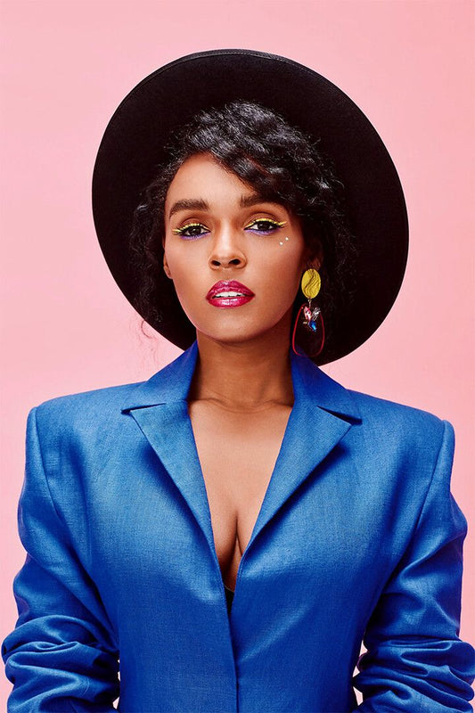Janelle Monae Celebrity Actress Singeer Idol Wall Art Home Decor Poster