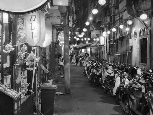 Japan Town Lanterns Ho Chi Minh City Saigon Vietnam Picture Keychain