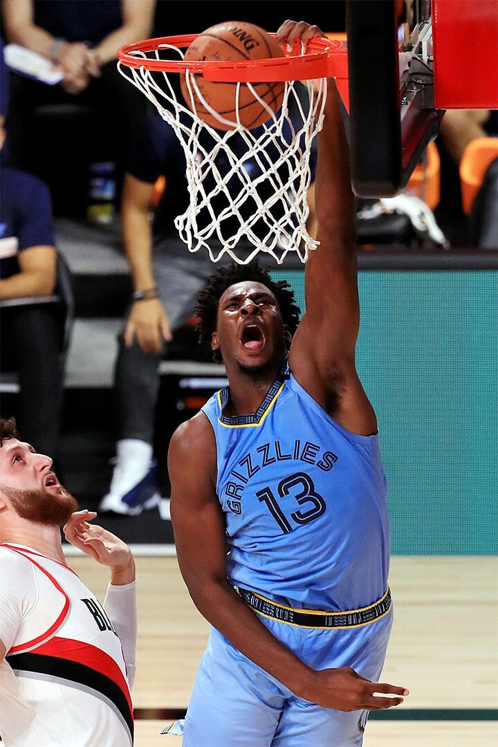 Jaren Jackson Jr Athlete Memphis Grizzlies Team Match Wall Home Jigsaw Puzzle