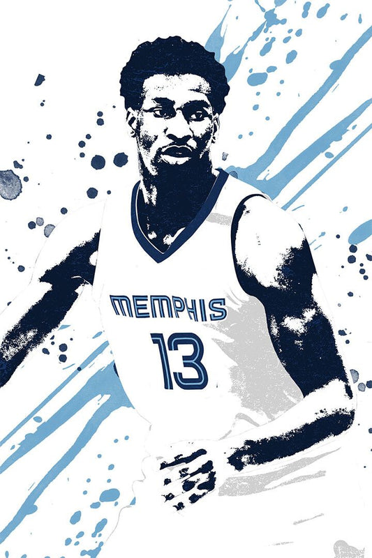Jaren Jackson Jr Basketballer Memphis Grizzlies Team Wall Home Poster