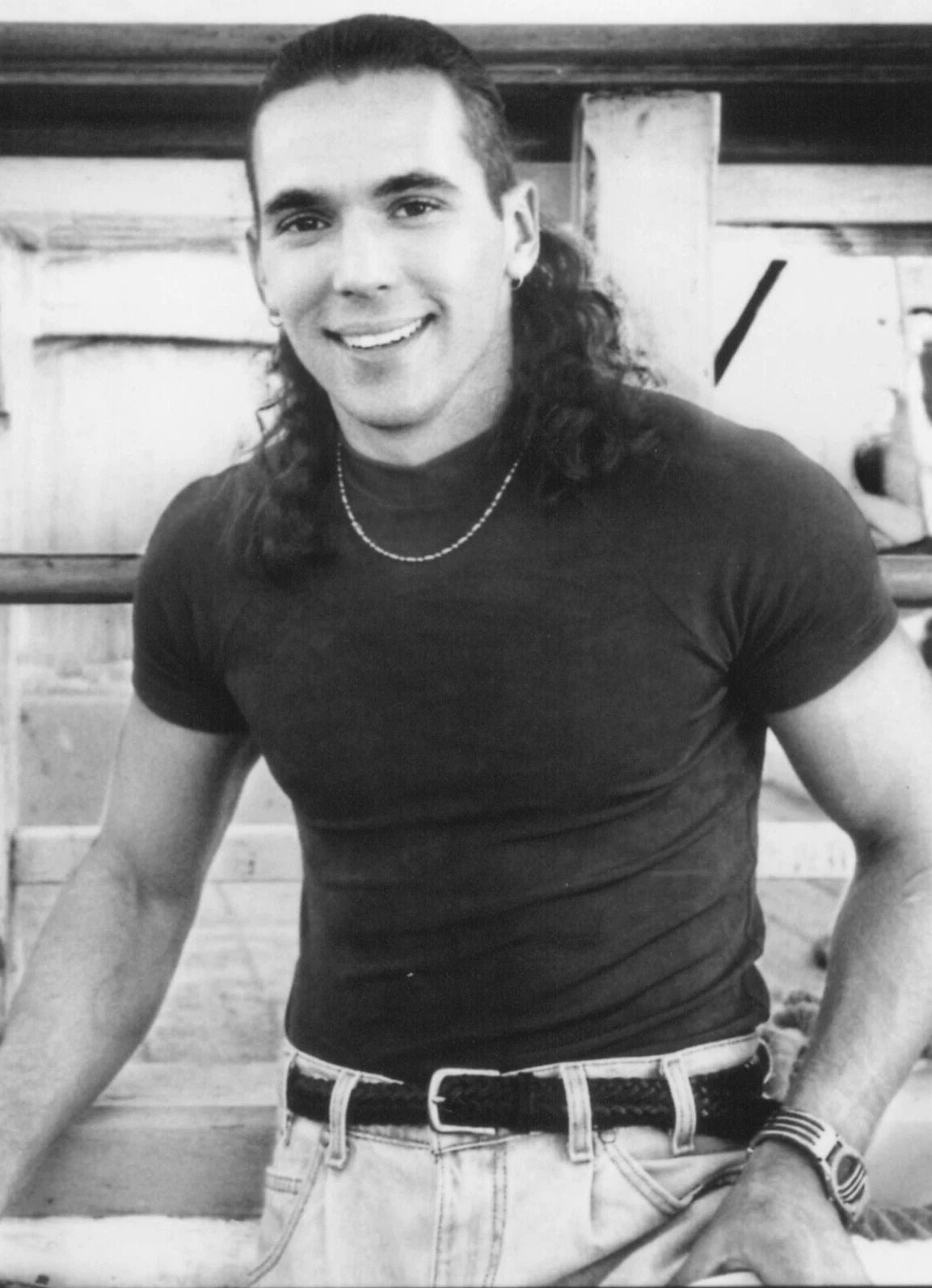 Jason David Frank Actor Martial Arts Icon Publicity Picture Keychain Print