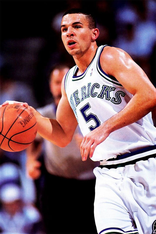 Jason Kidd Basketball Dallas Print Wall Home Decor Poster
