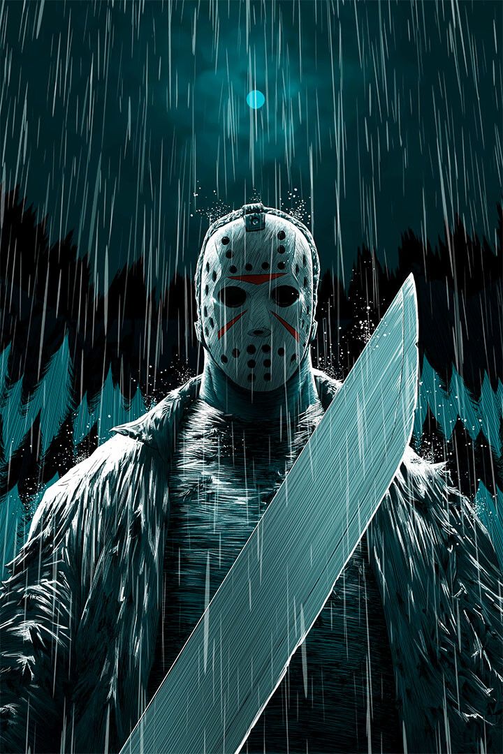 Jason Movie Horror Science Fiction Action Print Jigsaw Puzzle