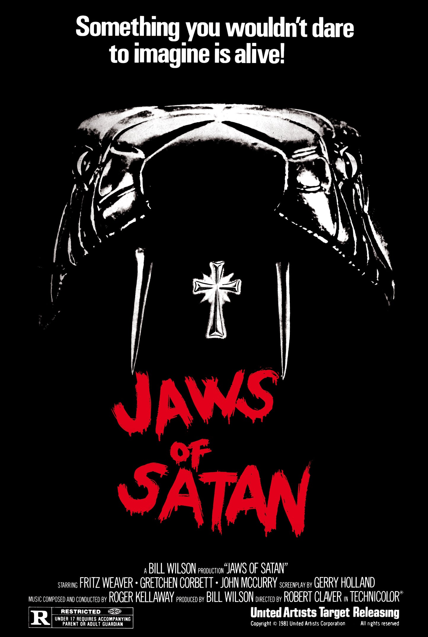 Jaws Of Satan Magnet 01 Movie Magnet